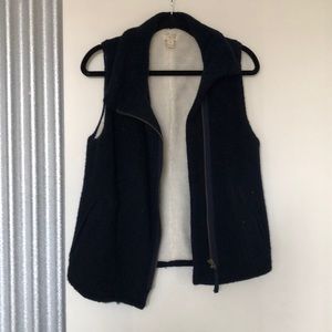 J.Crew Navy Vest